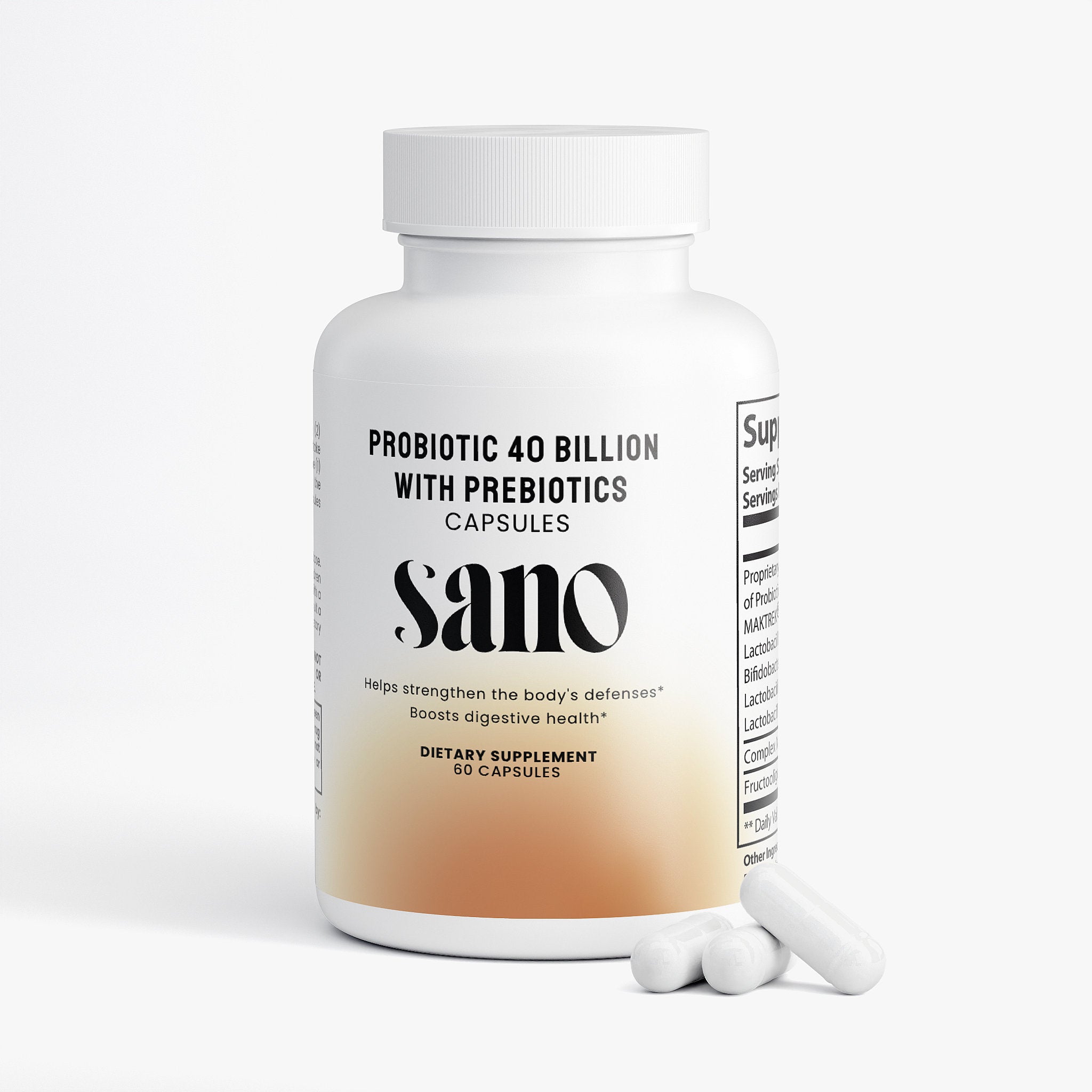 Probiotic 40 Billion with Prebiotics